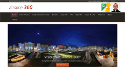 Desktop Screenshot of alsace-360.com