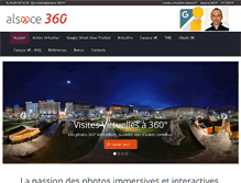 Tablet Screenshot of alsace-360.com
